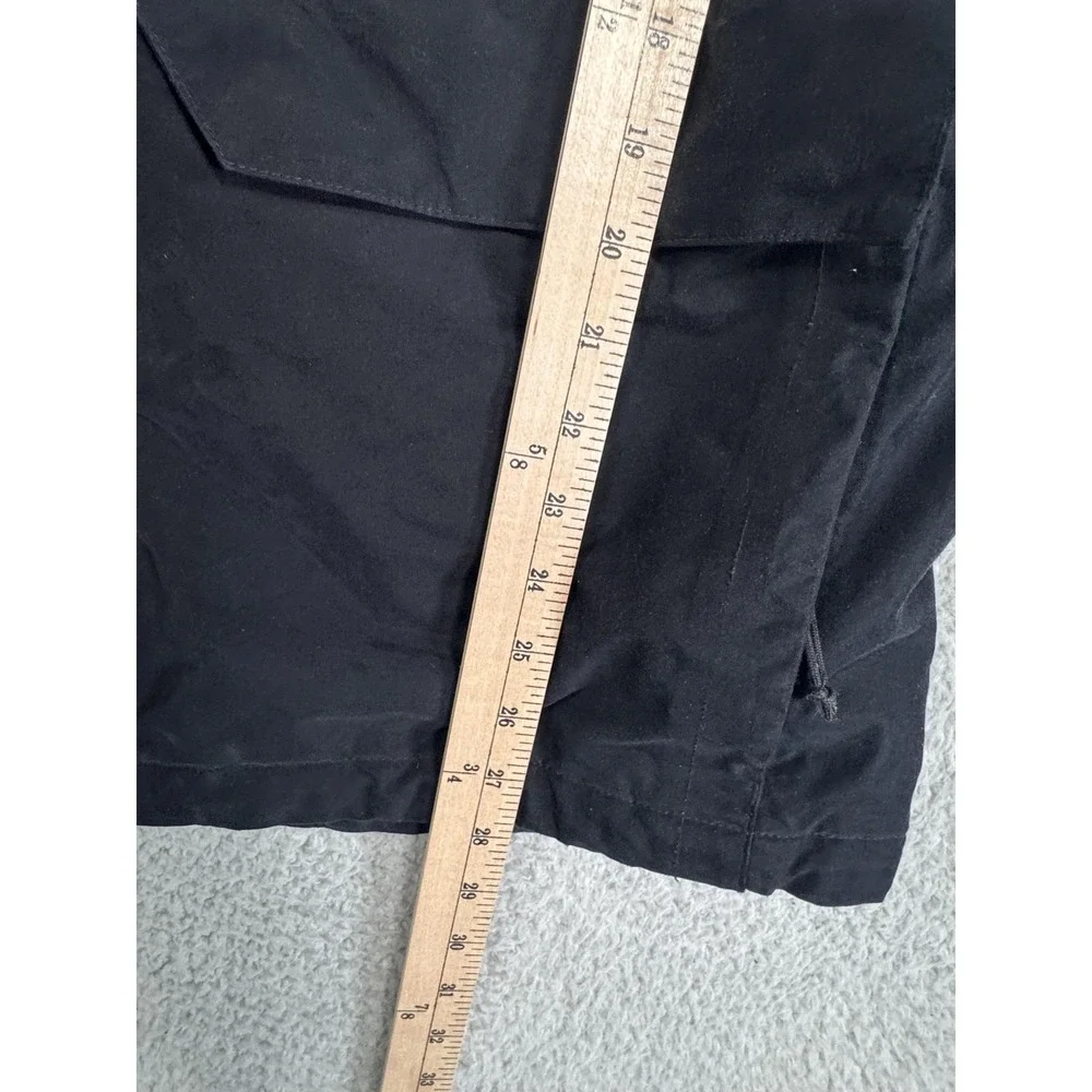 The North Face Jacket Mens‎ Medium Black Hooded Insulated Pit Zips NF0A2TC6